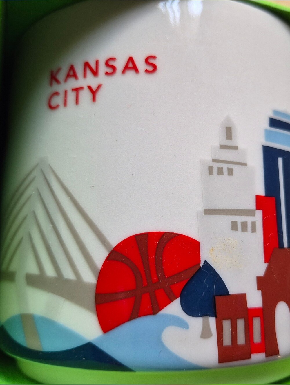Starbucks RETIRED You Are Here Kansas City Mug  NIB - Picture 3 of 4